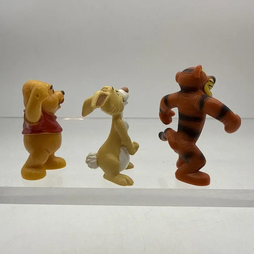 7 Bullyland Winnie The Pooh And Friends Figures Disney ~ Cake Toppers
